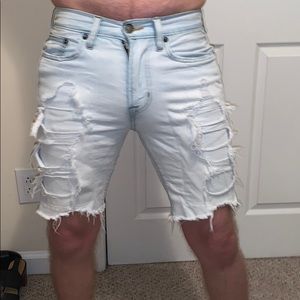 American eagle distressed denim